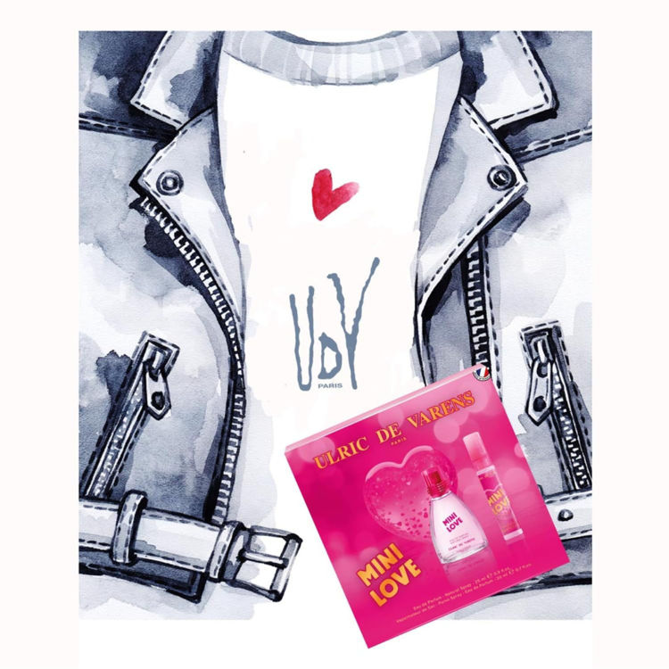 Imagen de Ulric de Varens Estuche Mini Love Perfume de Mujer 25 ml + Perfume 20 ml