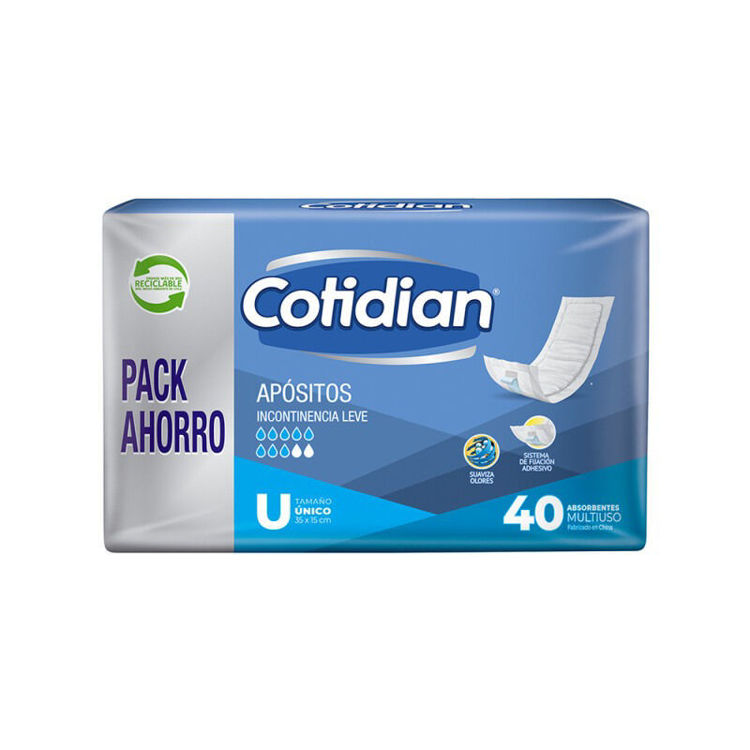 Imagen de Cotidian Apositos Post parto Incontinencia  40 Unidades