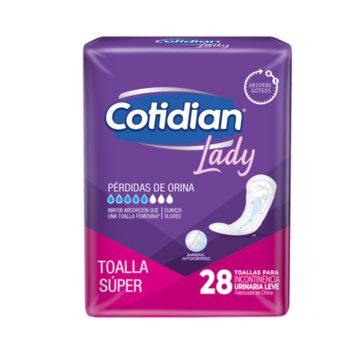 Imagen de Cotidian Lady Super X 28 Unidades