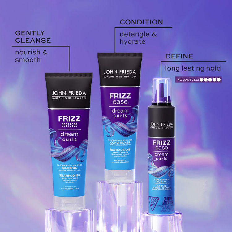 Imagen de John Frieda Mousse para Rulos  Frizz-Ease Dream Curls 204 gr