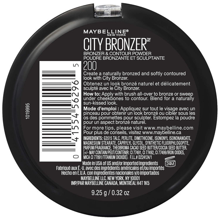 Imagen de Maybelline Polvo Compacto City Bronzer - 200