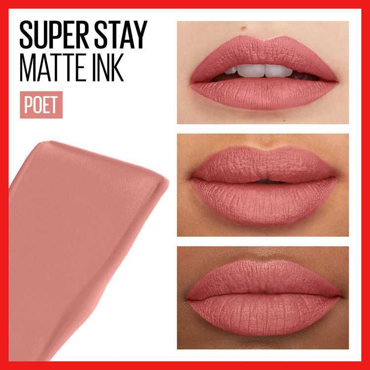 Imagen de Maybelline Labial  Matte Ink Superstay - 60 Poet