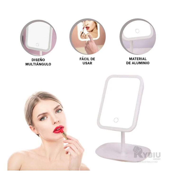 Imagen de Espejo Led Rectangular Con Luz