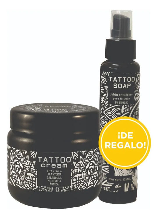 Imagen de Tattoo Crema para tatuajes  230 gr + Jabón  125 ml