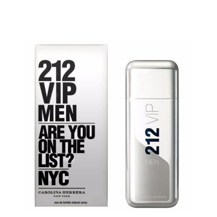 Imagen de Carolina Herrera 212 Vip Men perfume de hombre Edt 200 ml