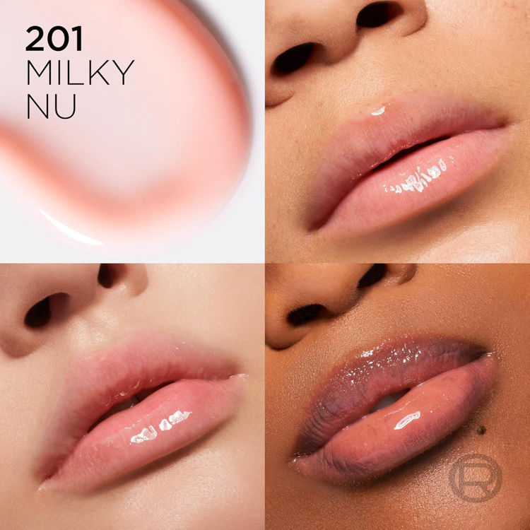 Imagen de L'Oreal Paris Labial  Plump Ambition con Hialuronico - Milky Nu 201