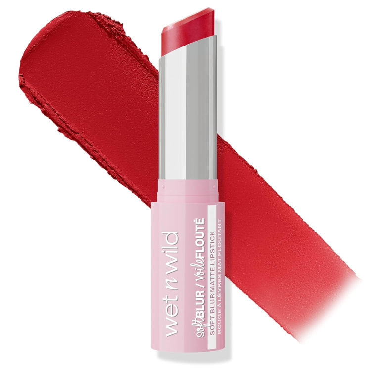 Imagen de Wet N Wild Labial Soft Blur Matte Little Red Rosette