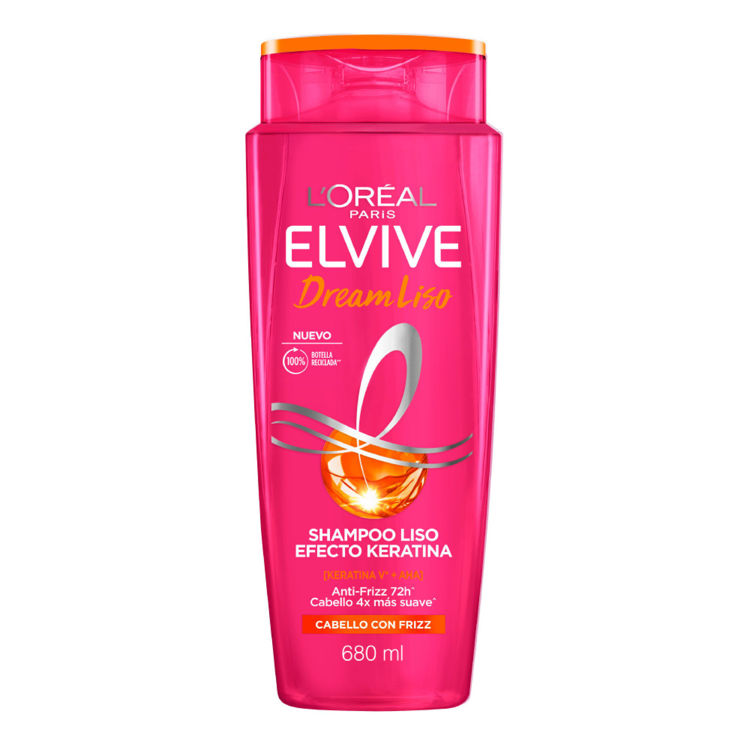 Imagen de Elvive Shampoo Dream Liso Efecto Keratina   680 ml