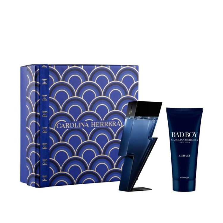 Imagen de Carolina Herrera Estuche  Bad Boy Cobalt  Para Hombre  100 ml + Shower Gel
