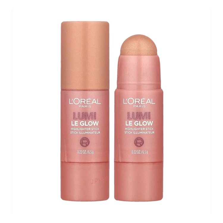 Imagen de Loreal Lumi Iluminador Le Glow - 640 Glowy Sparkling Rose