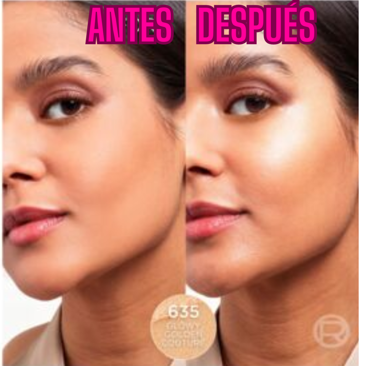 Imagen de Loreal Lumi Iluminador Le Glow - 635 Glowy Golden Couture