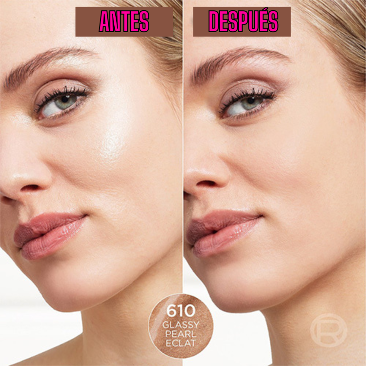 Imagen de Loreal Lumi Iluminador Le Glass - 610 Glassy Pearl Eclat