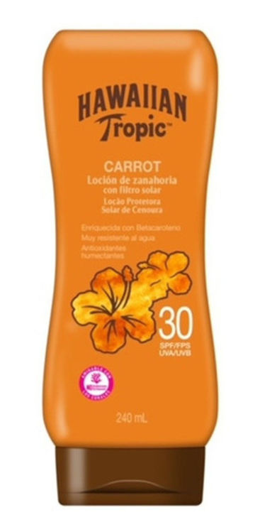 Imagen de Hawaiian Tropic Locion Zanahoria Factor 30 240 ml