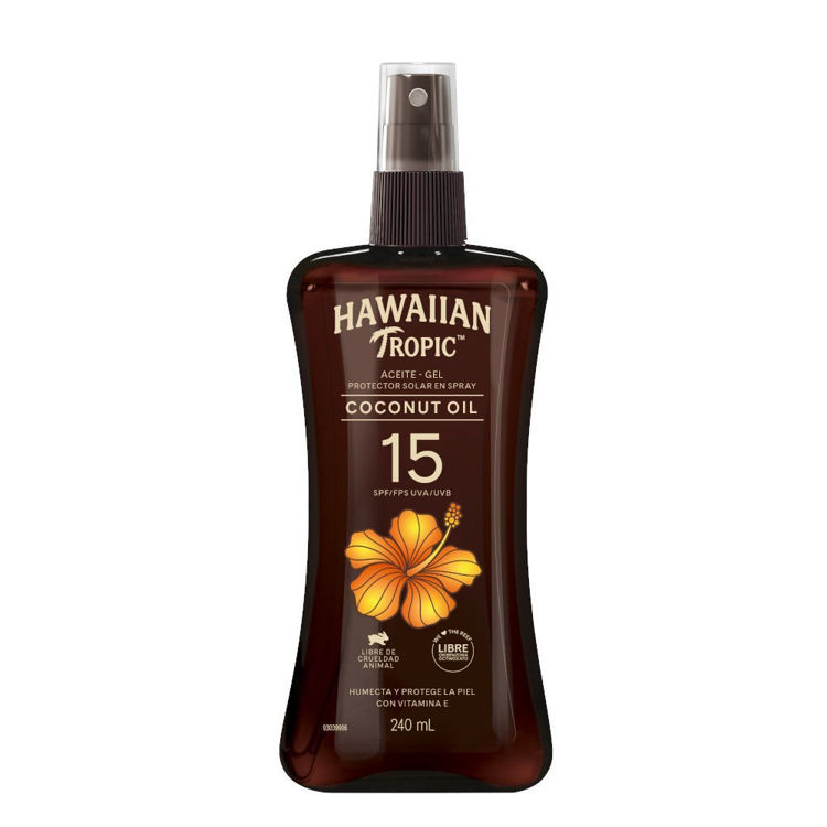 Imagen de Hawaiian Tropic Aceite Fps 15 X 240 Ml
