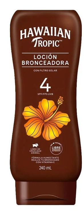 Imagen de Hawaiian Tropic Locion Factor 4 X 240 Ml