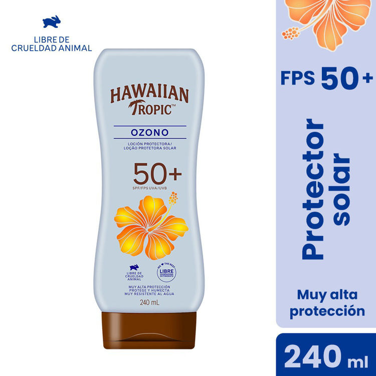 Imagen de Hawaiian Tropic Ozono Locion Factor 50+ X 240 Ml
