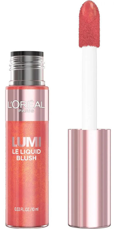 Imagen de Loreal Lumi Rubor Liquido Blush Glowy Gold Pink - 625