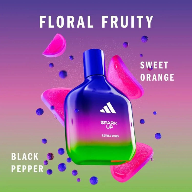 Imagen de Adidas Vibes Spark Up Perfume de Mujer Edp 100Ml