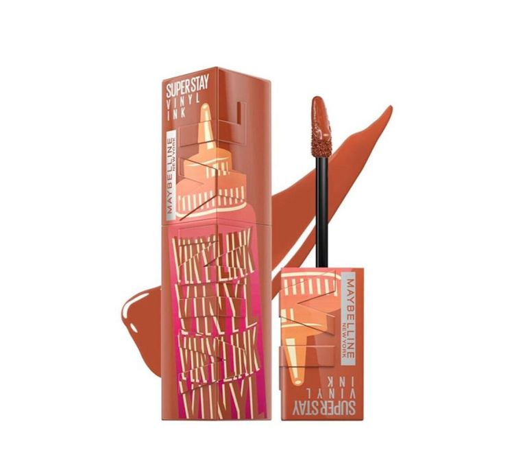 Imagen de Maybelline Labial Liquido Superstay Vinyl Ink - 185 Caramel