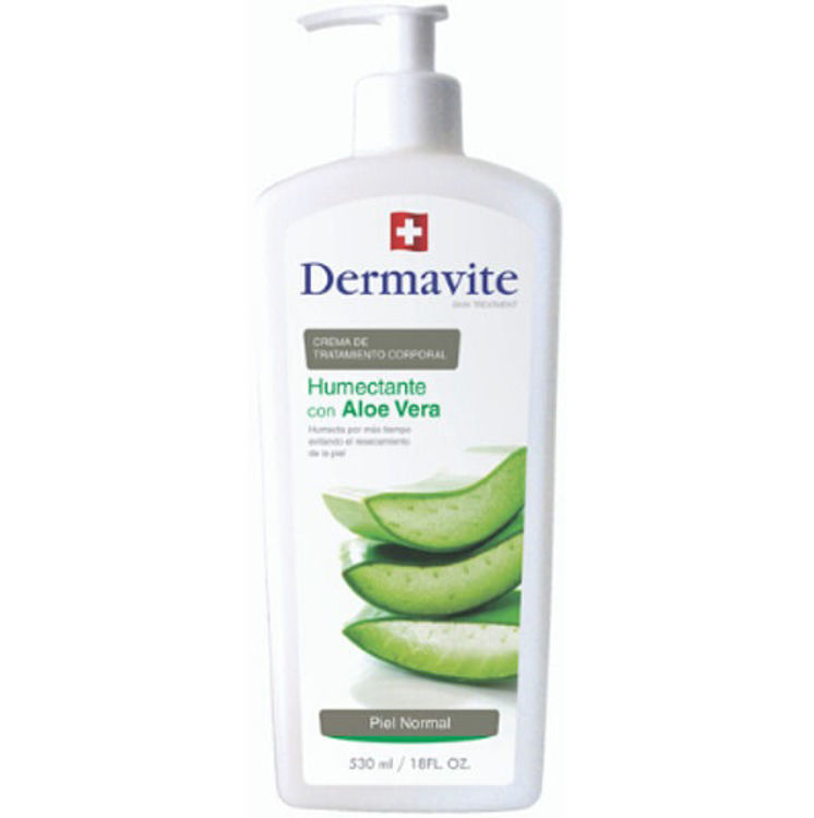 Imagen de Dermavite Crema Piel Normal Con Aloe Vera  530 Ml