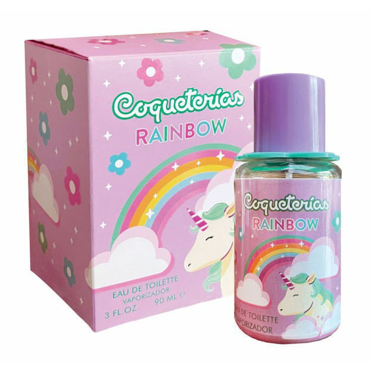 Imagen de Coqueterias Rainbow   90 ml Perfume de niñas