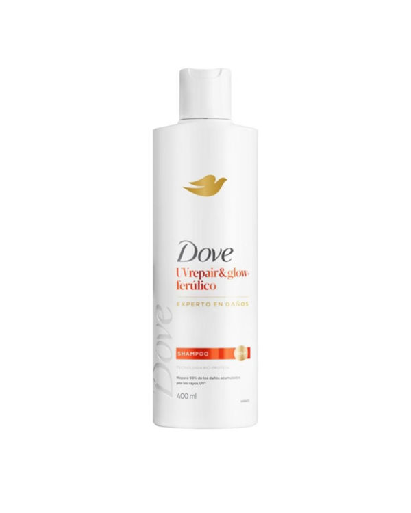 Imagen de Shampoo Dove Uv Repair And Glow 400 Ml