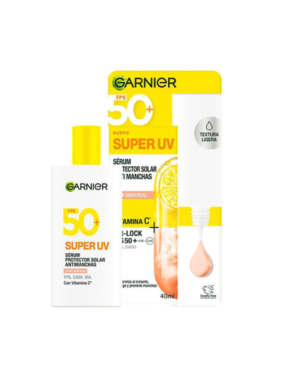 Imagen de Garnier Serum Super Uv Protector Solar Glow Universal