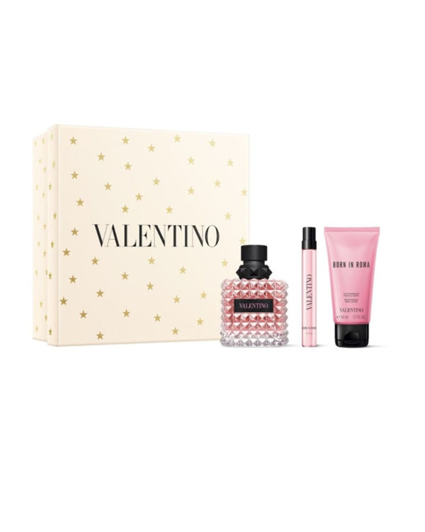 Imagen de Valentino Born In Roma Donna Estuche  Perfume 100ml + Body Lotion 50ml + 10Ml