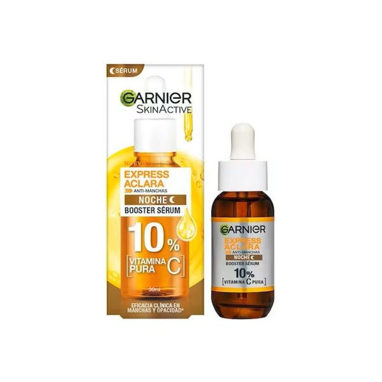 Imagen de Garnier Serum Express Aclara Noche Vitamina C 10% Skin Active 30 ml