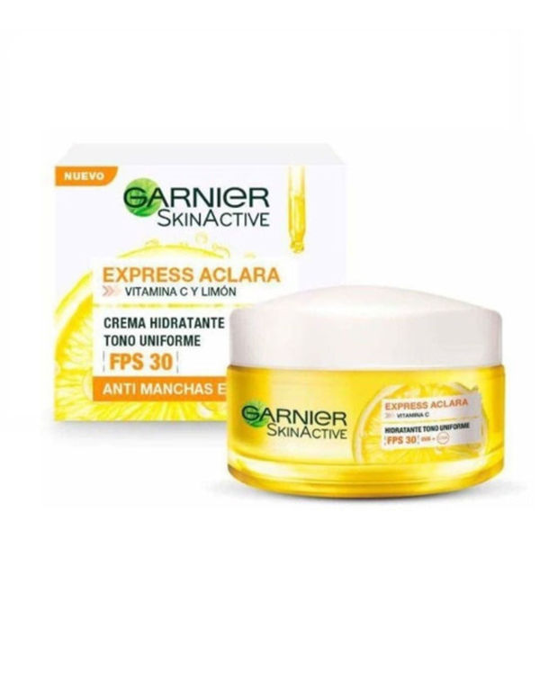 Imagen de Garnier Crema Express Aclarante Skin Active Con Fps30 50 ml
