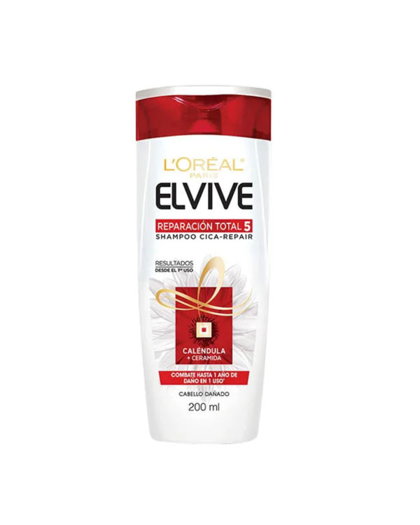 Imagen de L'oreal Paris Shampoo Elvive  Reparacion Total 5 200 ml