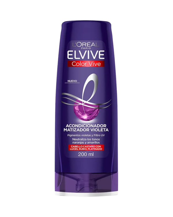 Imagen de L'Oréal Paris Acondicionador Elvive  Violeta Matizador 150 ml