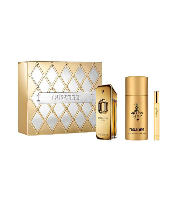 Imagen de Estuche Million Gold (Edp X 100 + Desod + Edp X 10)