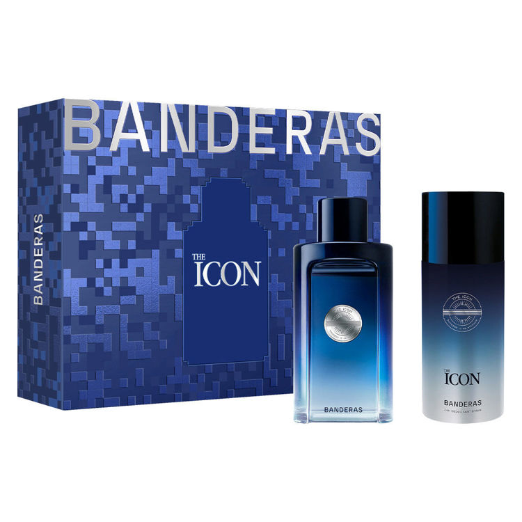 Imagen de Banderas The Icon Men Estuche Edt 100 ml + Desodorante en Aerosol
