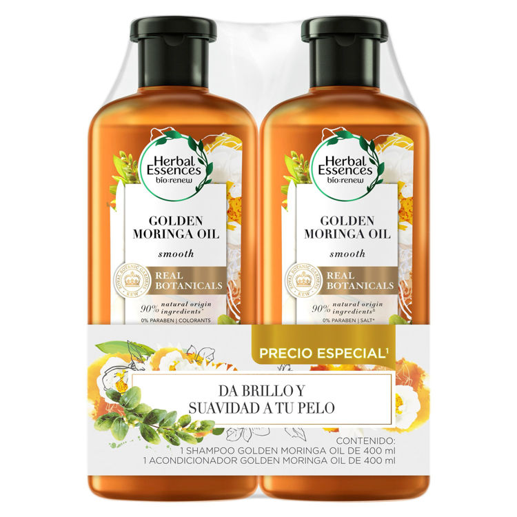 Imagen de Herbal Essences Pack Moringa Shampoo  400 ml + Acondicionador 400 ml