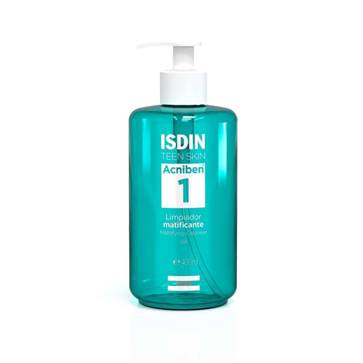 Imagen de Isdin Acniben Limpiador en  Gel Matificante 400 ml