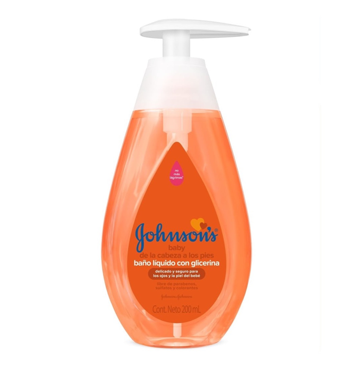 Imagen de Johnson's Baby Baño Liquido Cabeza A Los Pies 200 ml