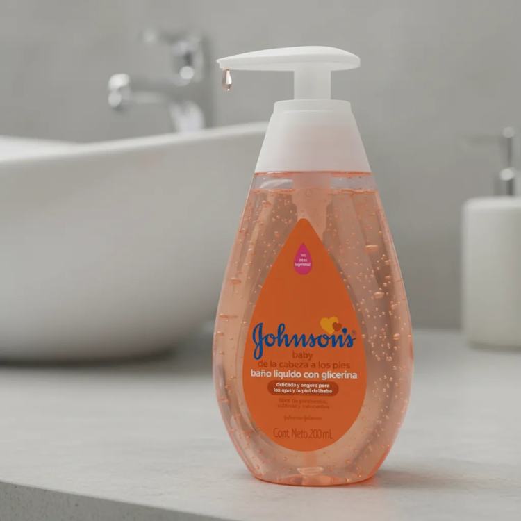 Imagen de Johnson's Baby Baño Liquido Cabeza A Los Pies 200 ml