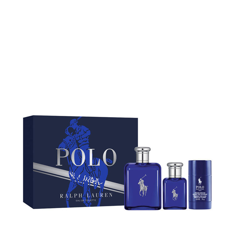 Imagen de Estuche Polo Blue Perfume  125 ml + Edt 40 ml + Desodorante sin alcohol