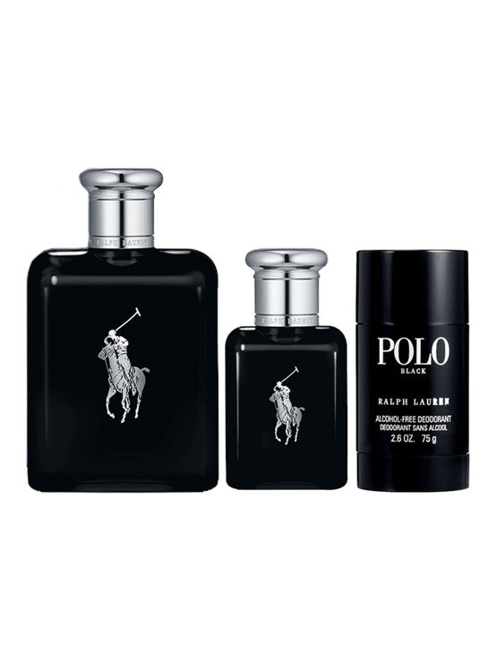 Imagen de Estuche Polo Black Perfume de hombre 125 ml + 40 ml + desodorante sin alcohol