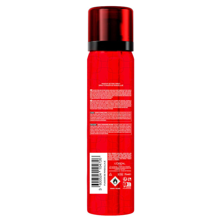 Imagen de Loreal Infallible 3 Second Setting Spray  75 Ml