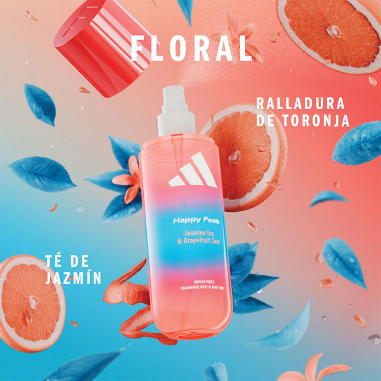 Imagen de Adidas Fragance Hair And Body Mist 240 Ml - Happy Feels