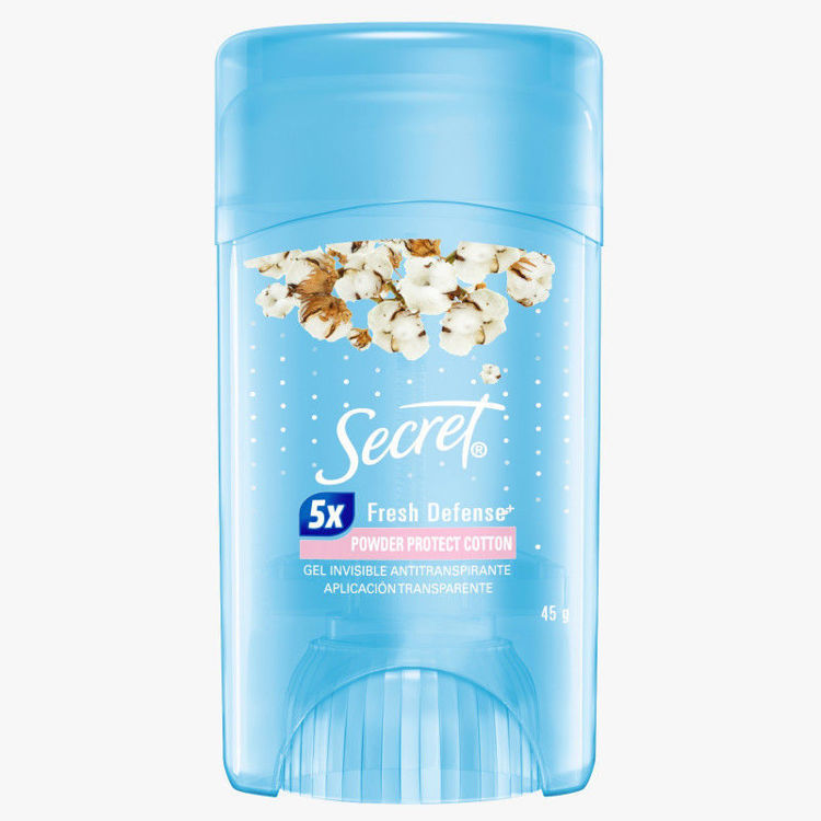 Imagen de Secret Barra Gel Invisible Antitranspirante Dama - Powder