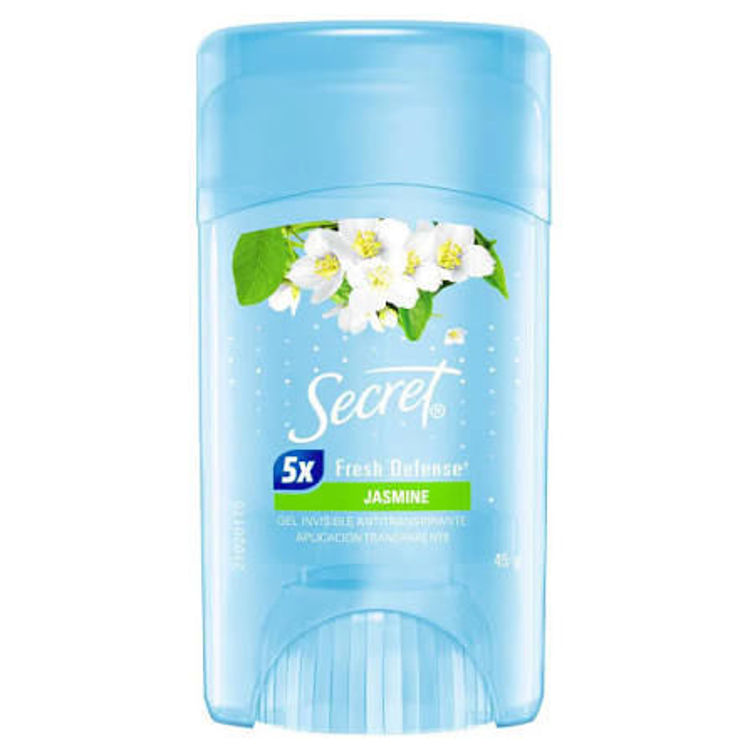 Imagen de Secret Barra Gel Invisible Antitranspirante Dama - Jasmine