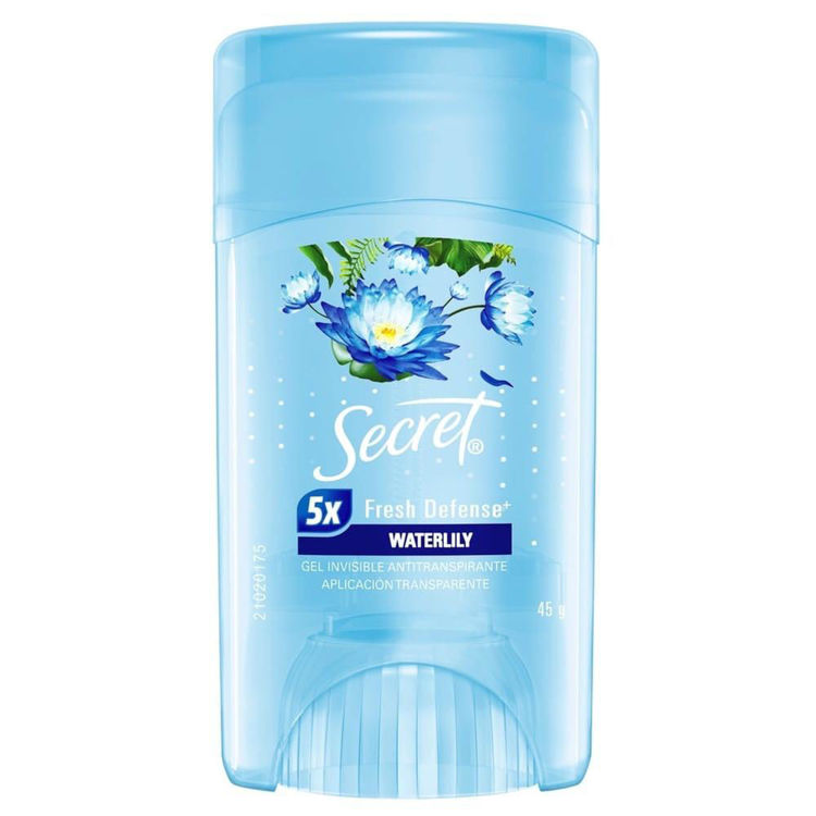 Imagen de Secret Barra Gel Invisible Antitransp. Dama - Waterlilly