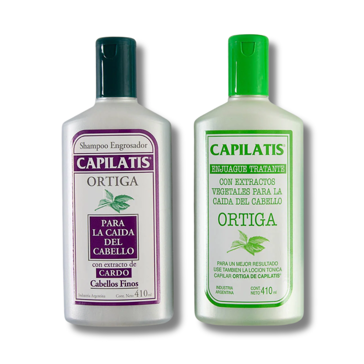 Imagen de Pack Capilatis Ortiga (Shampu + Acond Al 50%)