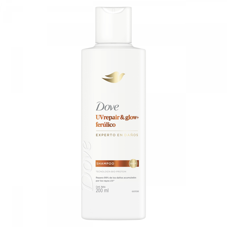 Imagen de Dove Shampu Uv Repair&Glow Ferulico X 200 Ml